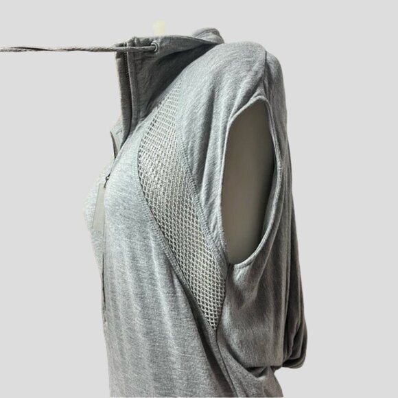 L.A.M.B. Gwen Stefani Grey Jersey Open Back Dress - Picture 3 of 14